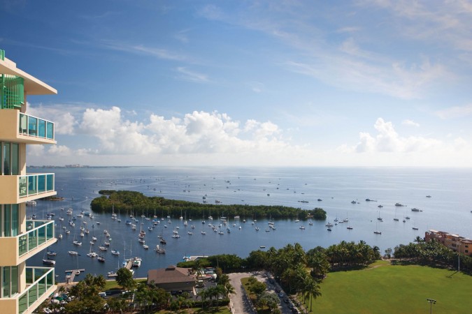 Stunning views of the Biscayne Bay