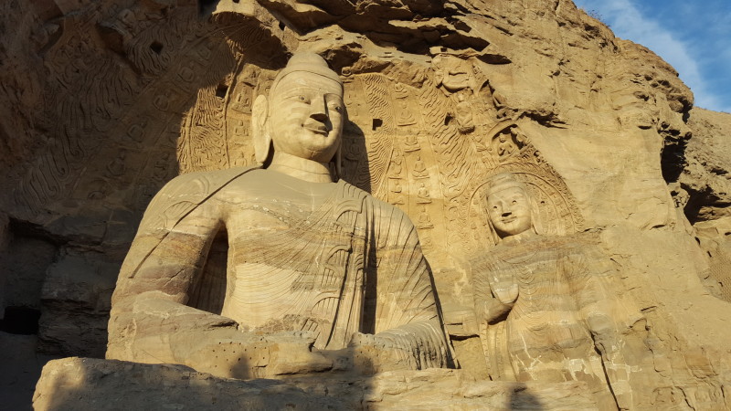 Buda das Grutas de Yungang - Datong