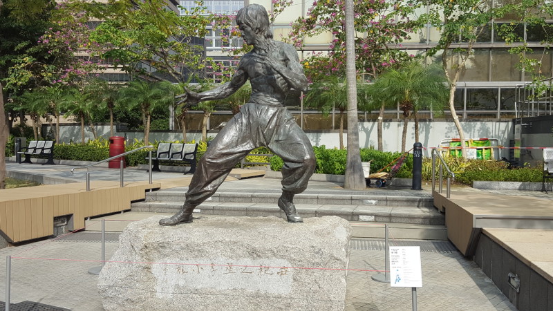 Garden of Stars Estátua Bruce Lee Bronze - Hong Kong